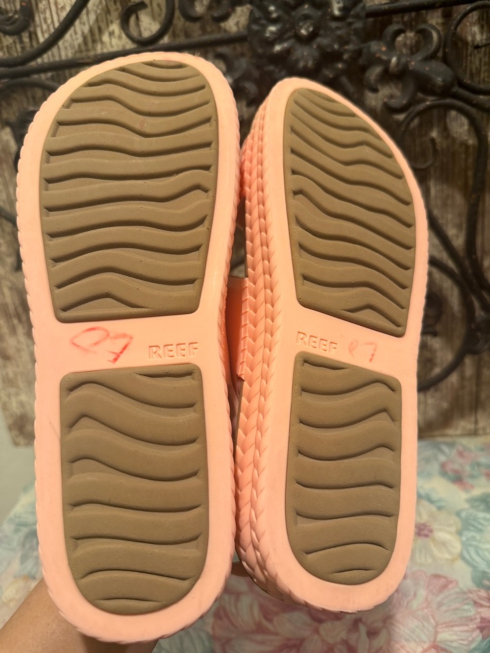 REEF Platform Sandals Womens Waterproof EVA Foam Arch Support Beach Slides​ 9 - Picture 3 of 8